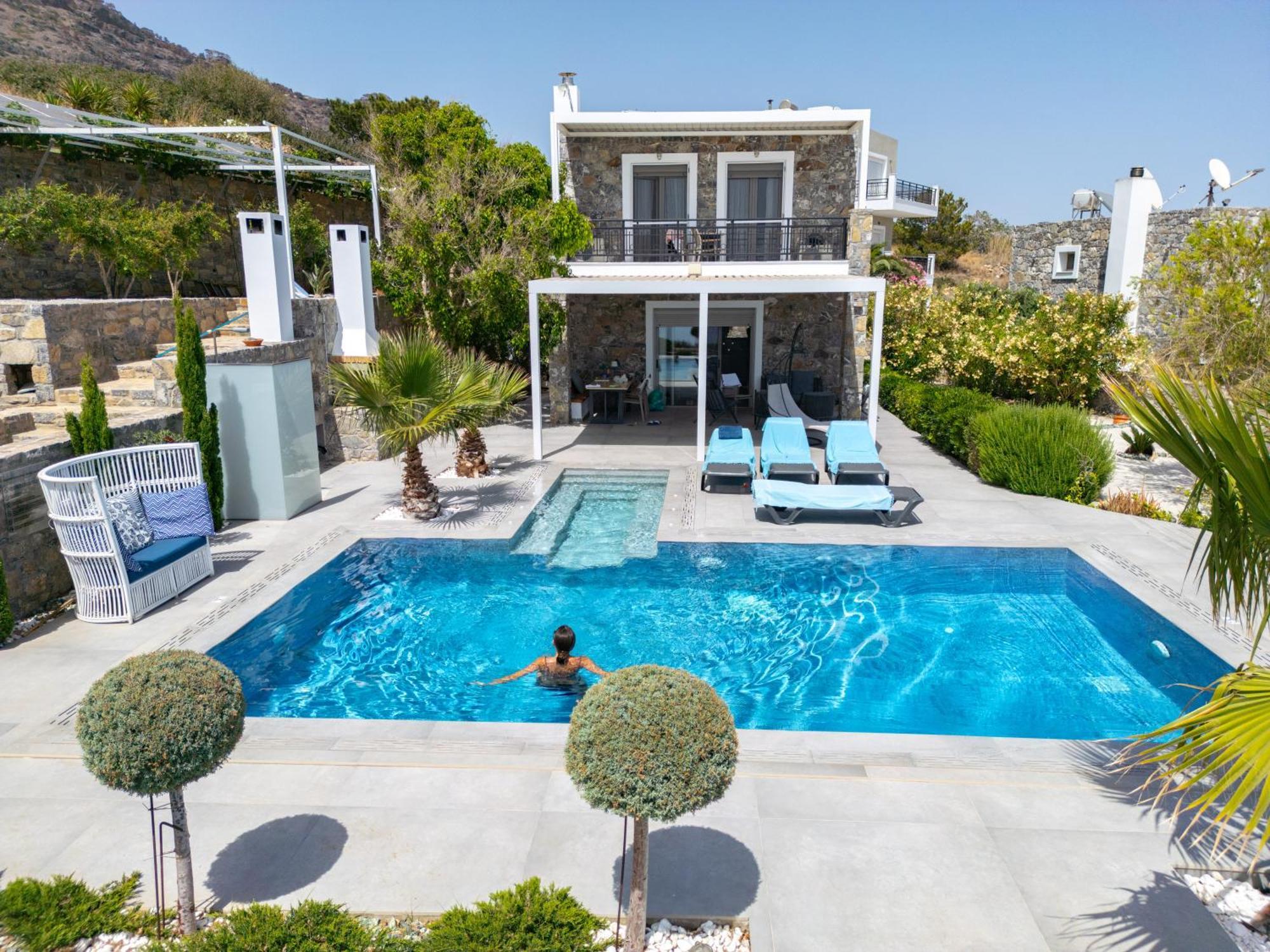Achlia Beach Villa エクステリア 写真